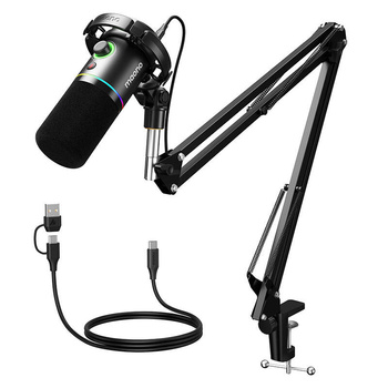 MAONO MIKROFON DYNAMICZNY DO NAGRYWANIA PODCASTÓW STREAMINGU KARAOKE