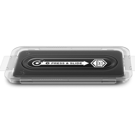 SZKŁO HARTOWANE SPIGEN GLAS.TR ”EZ FIT PRO” 2-PACK GALAXY S25 FE CLEAR