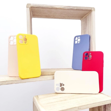 WOZINSKY COLOR CASE SILIKONOWE ELASTYCZNE ETUI DO IPHONE 13 MINI WYTRZYMAŁE
