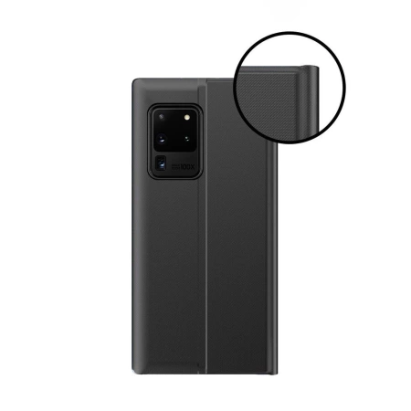 HURTEL ETUI Z KLAPKĄ DO SAMSUNG GALAXY A02S POKROWIEC Z EKOLOGICZNEJ SKÓRY