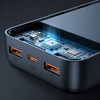 MCDODO POWERBANK 20000MAH WITH DISPLAY 3X USB USB-C 22.5W + USB-C CABLE
