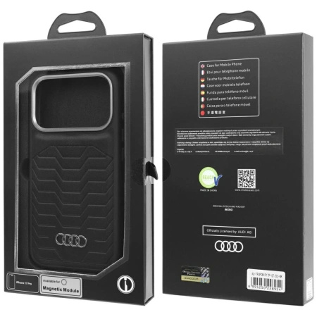 AUDI ETUI GT SYNTHETIC LEATHER MAGSAFE DO IPHONE 17 PRO ELEGANCKIE