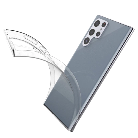 HURTEL POKROWIEC ETUI ŻELOWY DO SAMSUNG GALAXY S22 ULTRA 0.5MM POKROWIEC