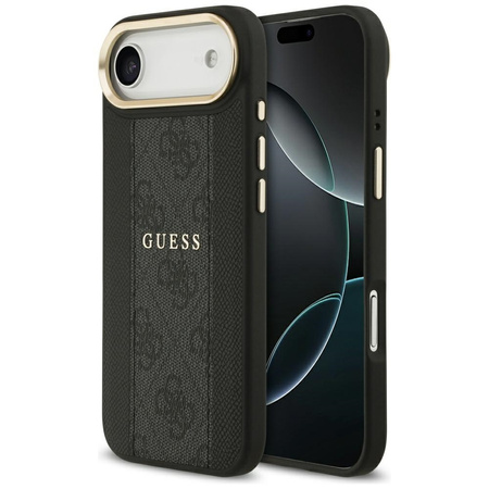 Etui Guess 4G Stripe MagSafe do iPhone   Air czarny