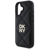 DKNY ETUI HARDCASE QUILTED STACK LOGO DO IPHONE 16 6.1 WZÓR W KRATKĘ Z LOGO