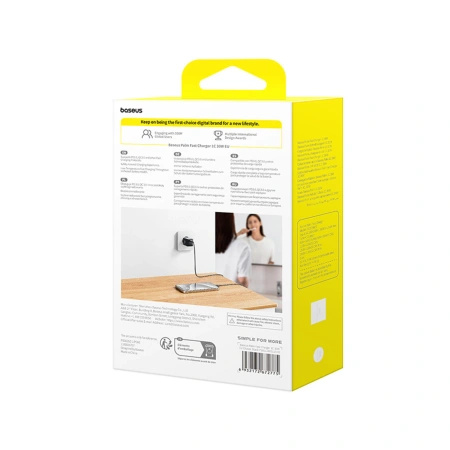 BASEUS ŁADOWARKA SIECIOWA 30W USB-C DO IPHONE 11 12 13 14 SZYBKIE