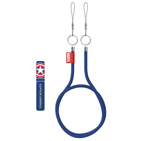 Podpórka Samsung GP-TOU021HIILW do etuiProtective Standing Cover S22/S22+/S22 Ultra Marvel niebieski/blue