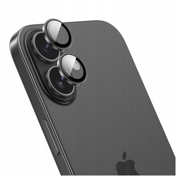 INNOSTYLE SZKŁO NA APARAT OSŁONA OCHRONA OBIEKTYWU DO IPHONE 17 CZARNE