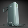 Powerbank SBS 10000 mAh 20W z wbudowanym kablem USB-C i wyświetlaczem cyfrowym - szary
