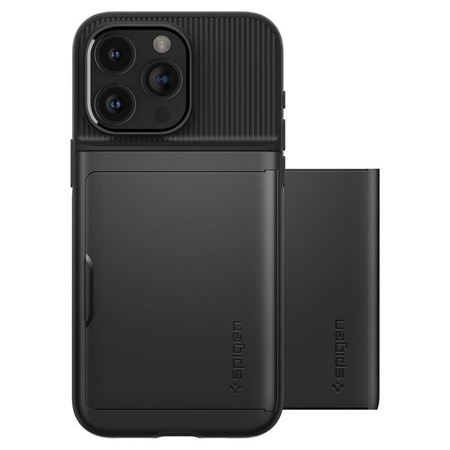 SPIGEN SLIM ARMOR CS IPHONE 15 PRO MAX BLACK