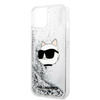 Karl Lagerfeld KLHCP14MLNCHCS iPhone 14 Plus 6,7" srebrny/silver hardcase Glitter Choupette Head