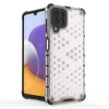 HURTEL POKROWIEC PANCERNY HONEYCOMB DO SAMSUNG GALAXY A22 4G Z ŻELOWĄ RAMKĄ