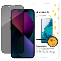 WOZINSKY PRIVACY GLASS SZKŁO DO IPHONE 14 PLUS 13 PRO MAX OCHRONA ANTI SPY