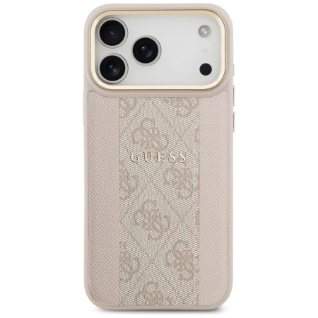 GUESS ETUI DO IPHONE 17 PRO MAX MAGSAFE STRIPE LOGO 4G Z MAGNETYCZNYM