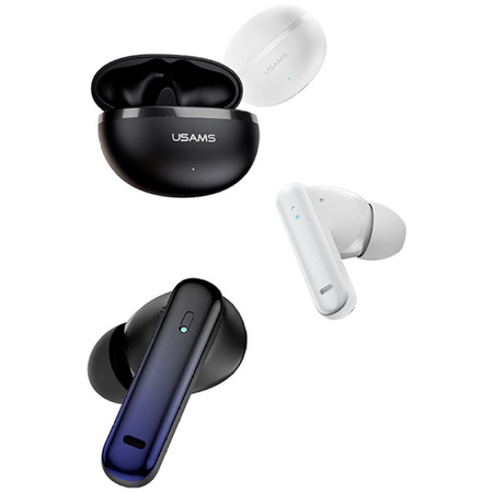 USAMS SŁUCHAWKI BLUETOOTH ECHO E02 DO TELEFON KOMPUTER ANC ENC