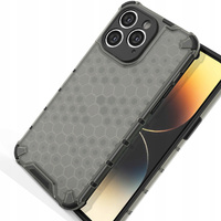 Honeycomb etui iPhone 14 Pro pancerny hybrydowy pokrowiec czarne