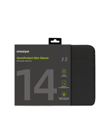 INNOSTYLE TORBA NA LAPTOPA 14" WODOODPORNA ETUI OMNIPROTECT SLIM CZARNA
