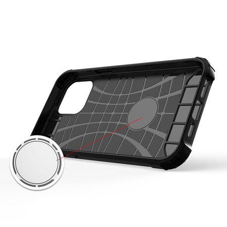 Hybrid Armor pancerne hybrydowe etui pokrowiec iPhone 13 niebieski