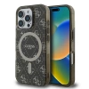 GUESS ETUI HARDCASE 4G PRINTED STRIPES DO MAGSAFE DO IPHONE 16 6.1