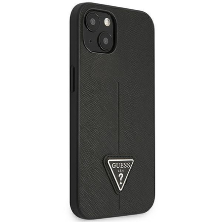 Guess GUHCP14MPSATLK iPhone 14 Plus 6,7" czarny/black hardcase SaffianoTriangle Logo