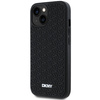 DKNY ETUI HARDCASE DO IPHONE 15 14 13 Z 3D RUBBER REPEAT PATTERN OCHRONNE