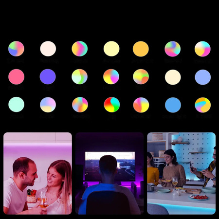 Sonoff L2-5M zestaw inteligentna wodoodporna taśma LED 5 m RGB pilot zasilacz Wi-Fi