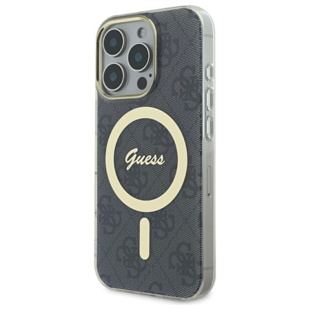 GUESS ETUI HARDCASE IML 4G DO IPHONE 16 PRO 6.3 DO MAGSAFE Z CHRONIĄCĄ