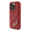 KARL LAGERFELD ETUI HARDCASE DIAGONAL QUILTED SCRIPT DO IPHONE 15 PRO MAX