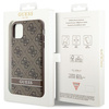 Etui Guess GUHCN61P4SNW na iPhone 11 / Xr - brązowe 4G Stripe