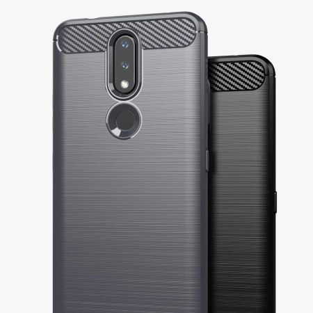 HURTEL POKROWIEC CARBON CASE DO NOKIA 2.4 OCHRONA EKRANU WYSOKIEJ JAKOŚCI