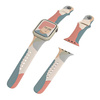 Strap Moro opaska do Apple Watch 8 / 7 / 6 / SE / 5 / 4 / 3 / 2 (41mm / 40mm / 38mm) silikonowy pasek bransoletka do zegarka wzór 3