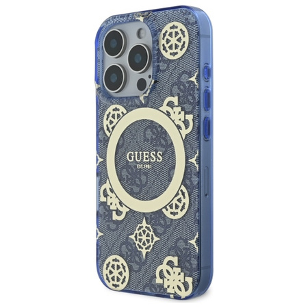 GUESS ETUI DO IPHONE 16 PRO MAX 6.9 HARDCASE Z PEONII DO MAGSAFE 4G