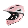 Kask rowerowy Rockbros TT-32002 Rabbit dziecięcy z odpinaną szczęką rozmiar M (54-58) - różowy