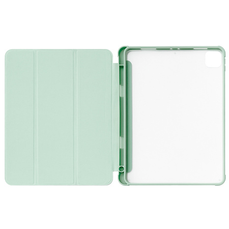 Stand Tablet Case etui Smart Cover pokrowiec na iPad Pro 11'' 2021 / 2020 z funkcją podstawki zielony