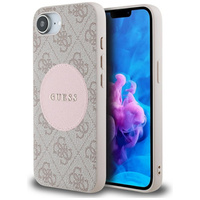 GUESS ETUI 4G CIRCLE CLASSIC LOGO DO MAGSAFE DO IPHONE 16E WYSOKA