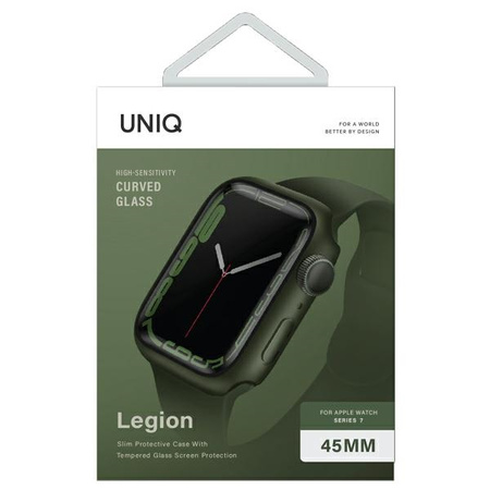 UNIQ ETUI PASKI DO APPLE WATCH SERIES 7 8 9 45MM WYTRZYMAŁE I OCHRONNE