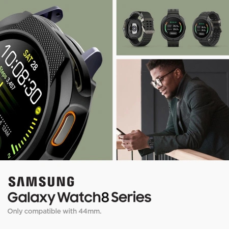 SPIGEN ETUI LIQUID AIR DO SAMSUNG GALAXY WATCH 8 44MM OCHRONA ZEGARKA