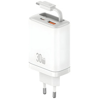 USAMS ŁADOWARKA SIECIOWA 30W DO TELEFONÓW APPLE IPHONE 12 13 14 1xUSB-C