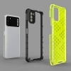 HURTEL HONEYCOMB ETUI PANCERNE Z ŻELOWĄ RAMKĄ DO XIAOMI POCO M3 OCHRONNE