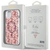 Etui Guess IML GCube MagSafe na iPhone 15 Plus / 14 Plus - różowe