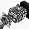 Ładowarka sieciowa Dudao A67EU GaN 67W z wbudowanym zwijanym kablem USB-C Power Delivery Quick Charge - czarna