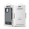 DKNY CASE HARDCASE DO IPHONE 15 14 13 DO MAGSAFE SKÓRZANE Z METALOWYM LOGO