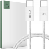 TECH-PROTECT KABEL USB TYPE-C DO ŁADOWANIA 60W 100CM Z GŁOŚNYM ŁADOWANIEM