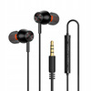 Mcdodo Earphones with Microphone Mini Jack, Black