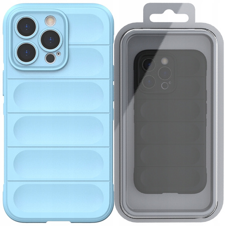 Magic Shield Case etui do iPhone 13 Pro elastyczny pancerny pokrowiec jasnoniebieski