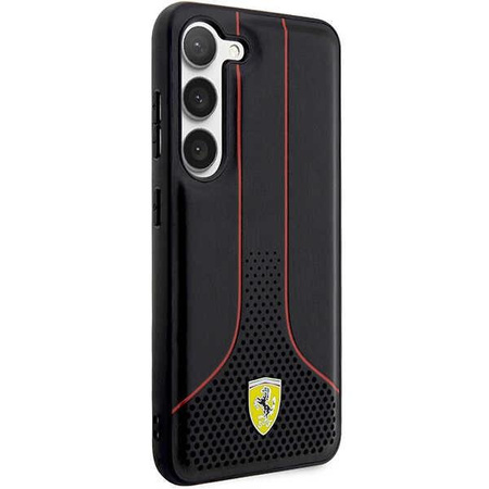 Etui Ferrari FEHCS23MPCSK S23+ S916 - czarne Perforated 296 P