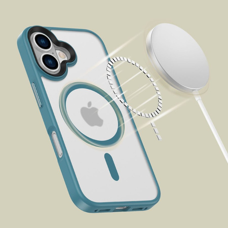 TECH-PROTECT MAGMAT DO IPHONE 16 DO MAGSAFE ETUI Z WYSOKĄ ODPORNOŚCIĄ NA