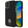 GUESS POKROWIEC HARDCASE DO IPHONE 16 6.1 Z LOGO I STRASS SILIKONOWY