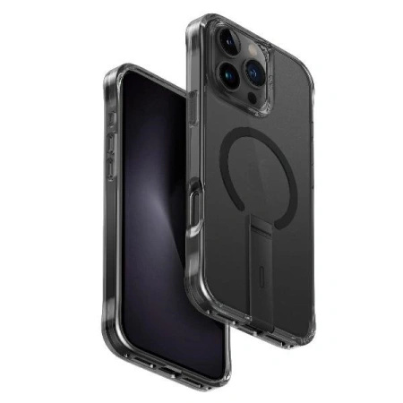 UNIQ ETUI POKROWIEC Z PODSTAWKĄ DO IPHONE 16 PRO MAX 6.9 DO MAGSAFE CARBON