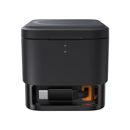 Ładowarka indukcyjna Baseus MagPro 3w1 25W kompatybilna z MagSafe do telefonu i smartwatcha - czarna